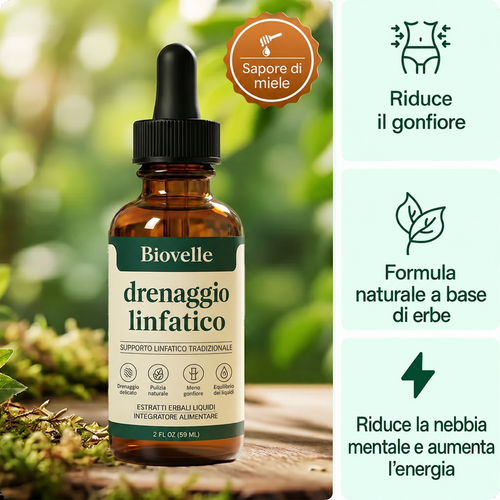 Drenaggio Linfatico Biovelle — Gocce Naturali